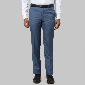 Men Slim Fit Formal Trousers