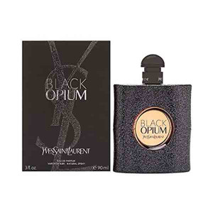 Eau De Parfum Spray for Women, Black Opium, 3 Ounce