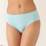 Women Pure Cotton Solid Hipster Briefs