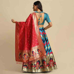 Semi-Stitched Lehenga Choli With Dupatta