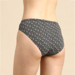 Women Pack of 2 Assorted Pure Cotton Printed Bikini Briefs
