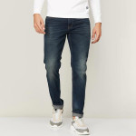 Men Blue Relaxed Fit Light Fade Jeans