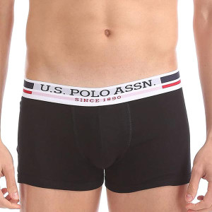 Black Solid Trunks Brief