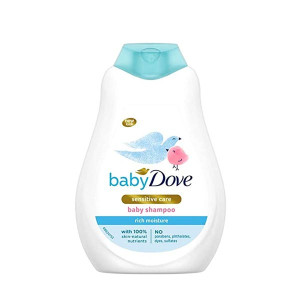 Baby Rich Moisture Baby Shampoo 400 ml, Mild No Tears Shampoo - Hypoallergenic, No Sulphates, No Parabens