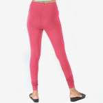 Women Pink Churidar Length Legging