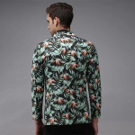 Single Breasted Printed Casual Blazer